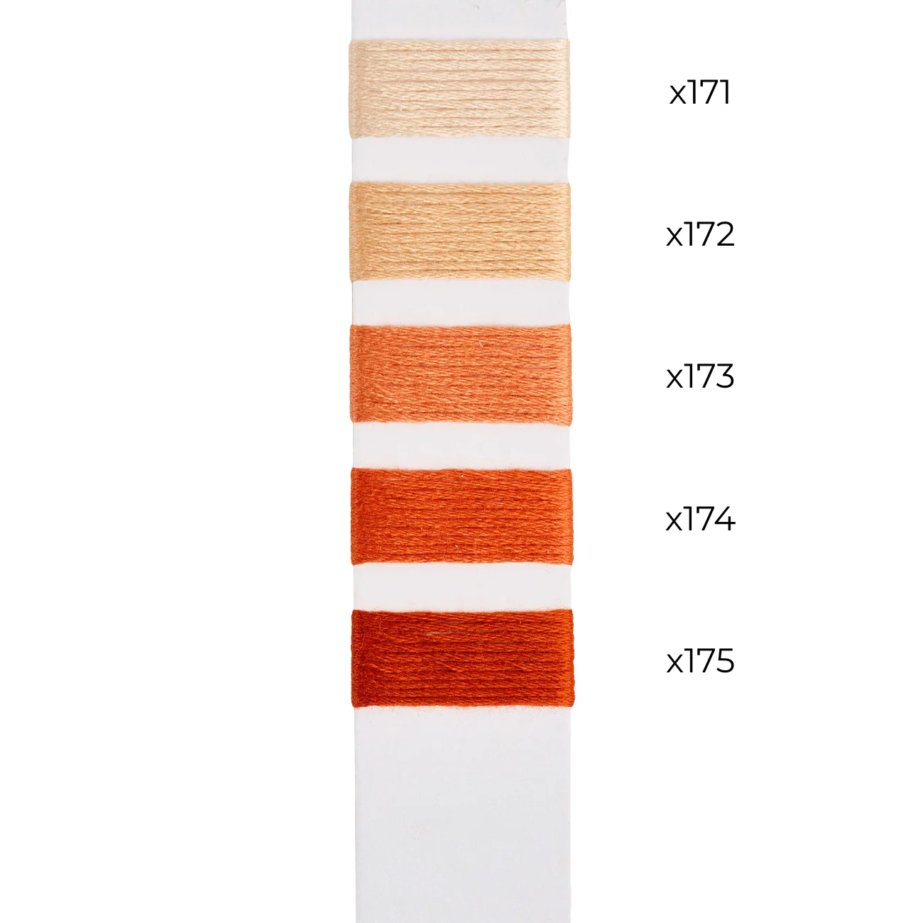 Bradley Silk - Peach Color Family