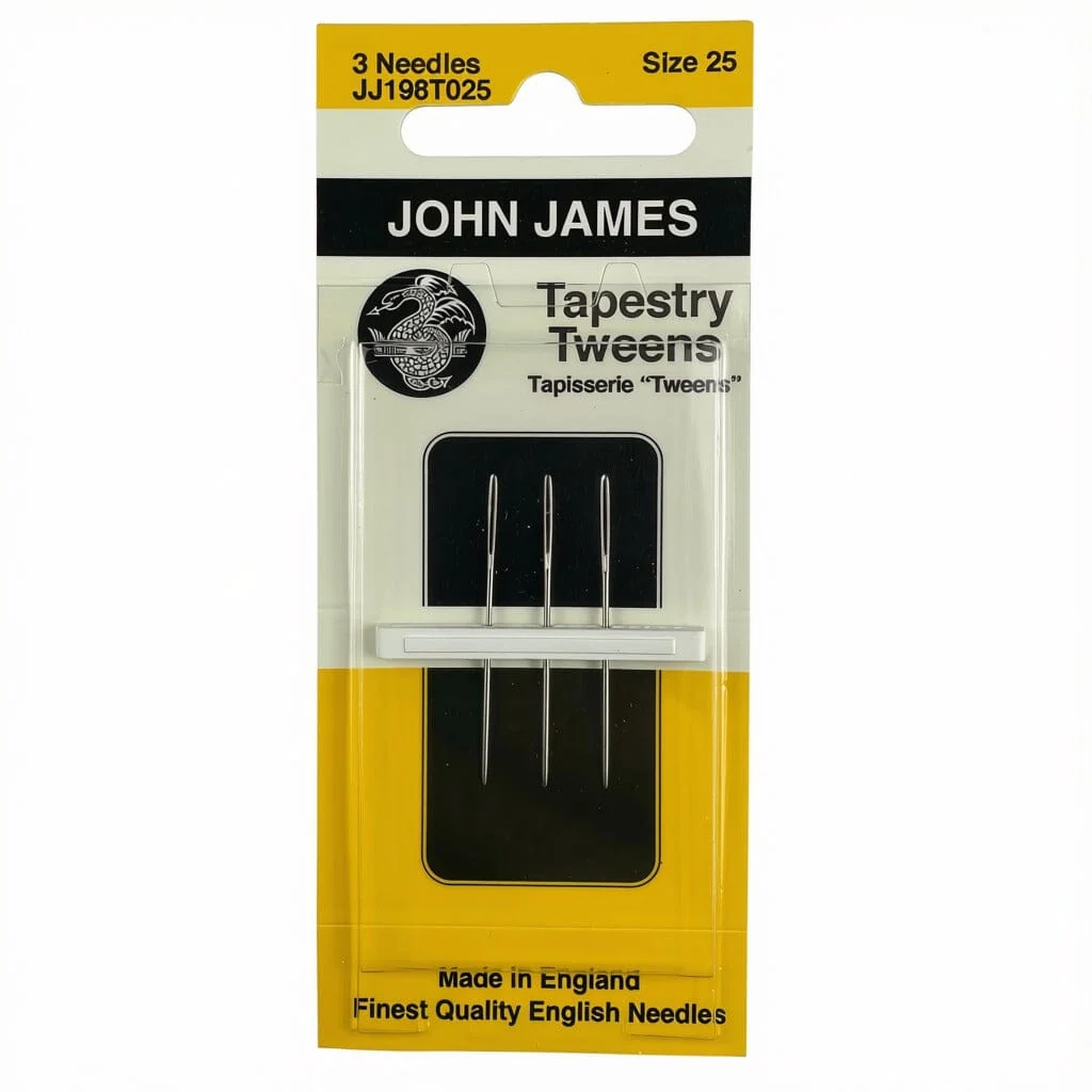 #25 John James Tapestry Needles Tweens