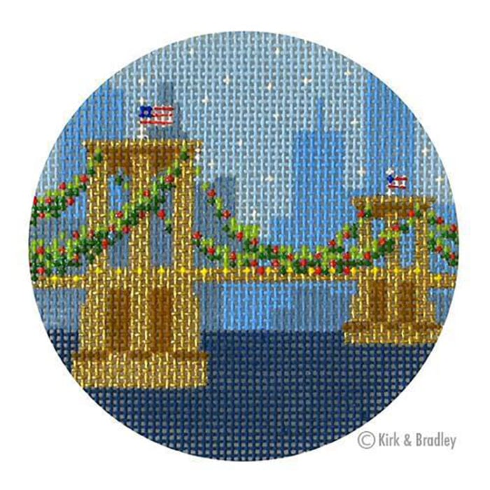 Christmas in New York - Brooklyn Bridge