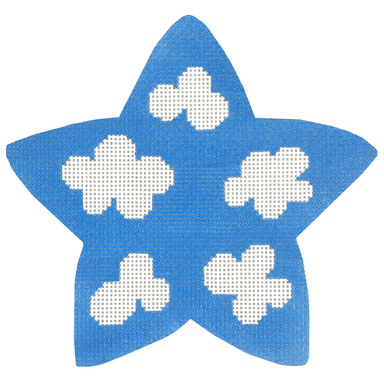 Blue Star Tooth Fairy Pillow