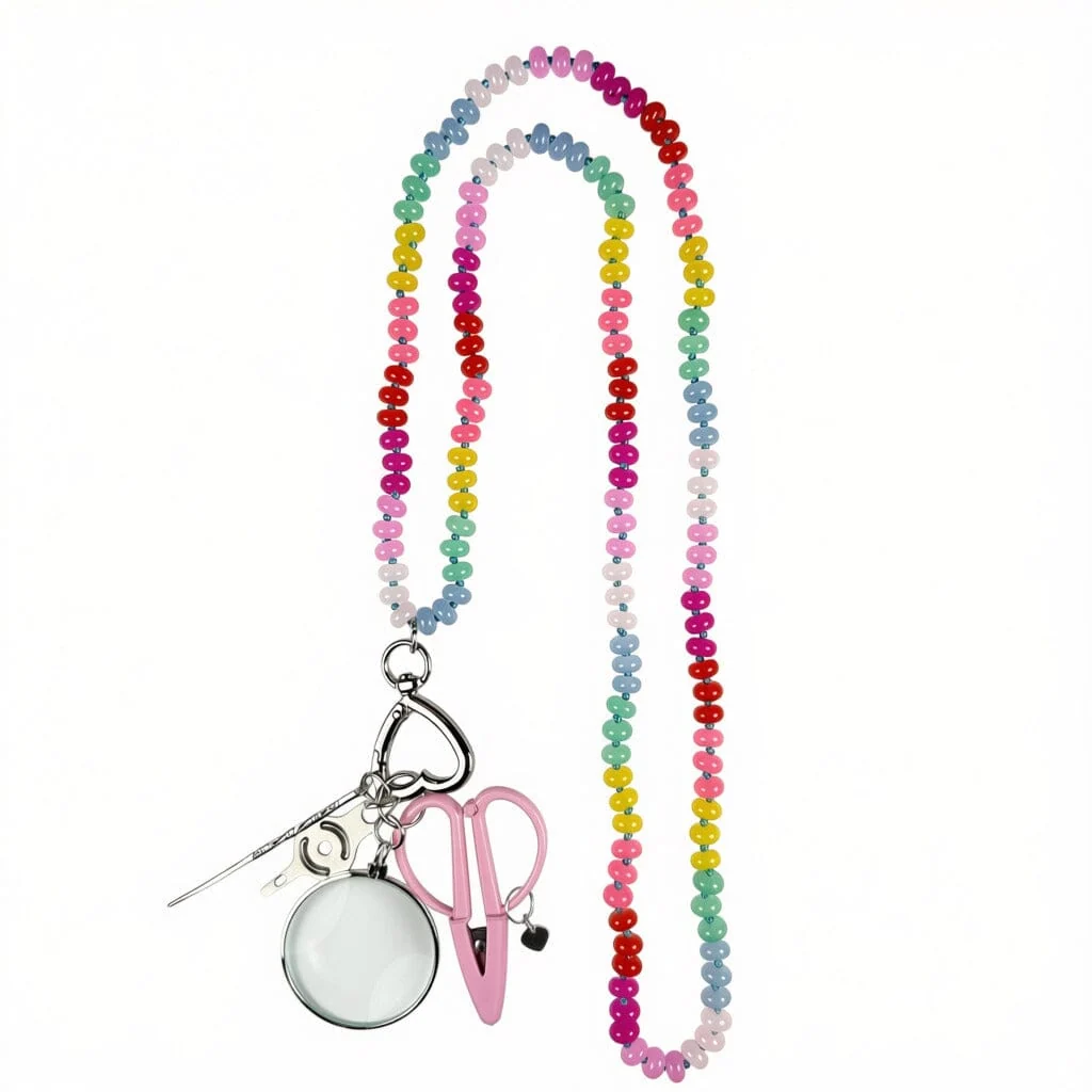 Gemstone Chatelaine Necklace - Biscayne Multi Pez