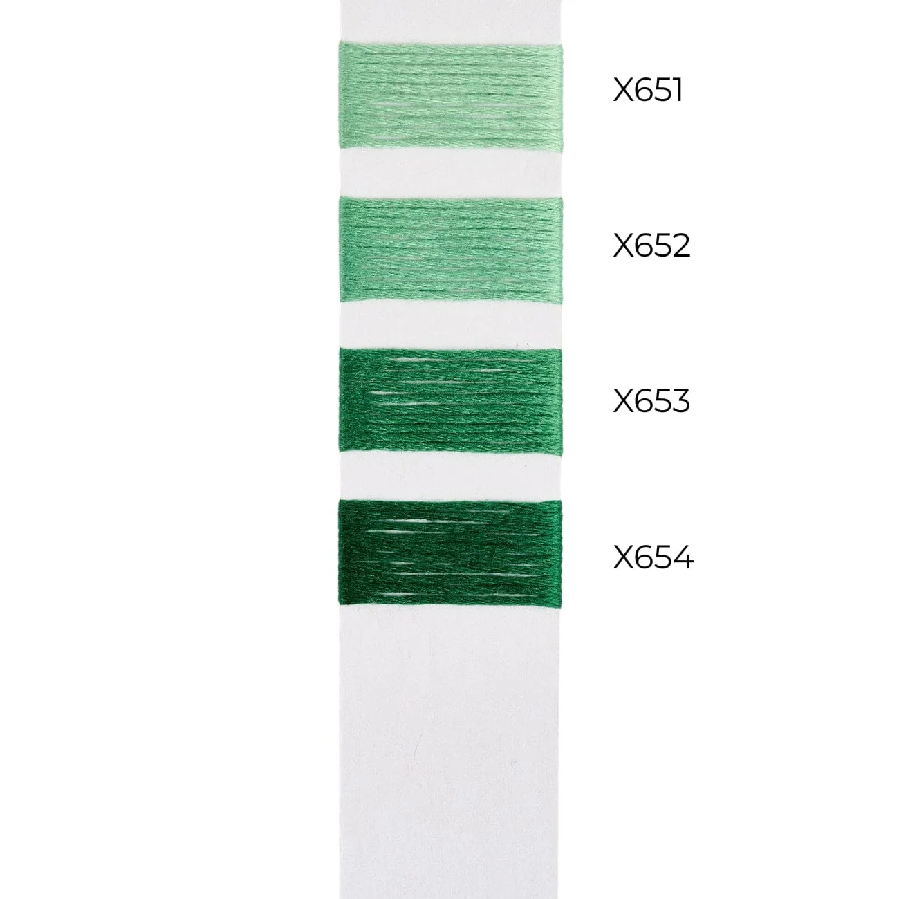 Bradley Silk - Mint Color Family