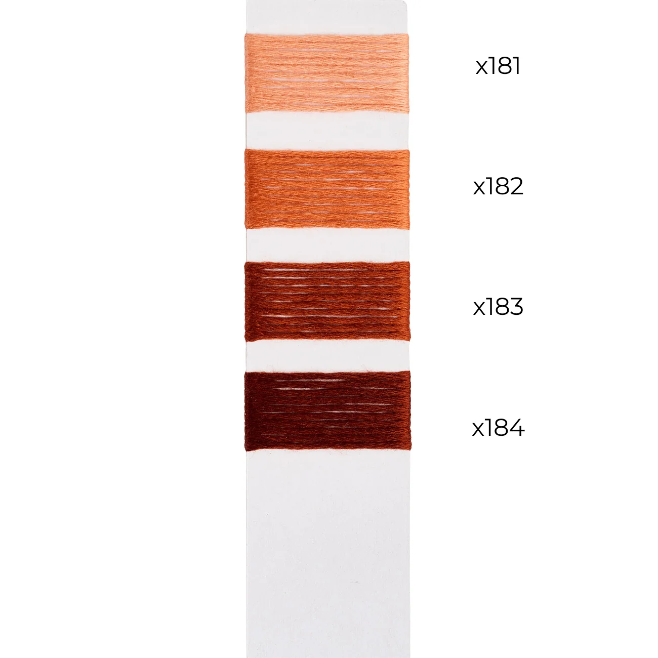 Bradley Silk - Ginger Color Family
