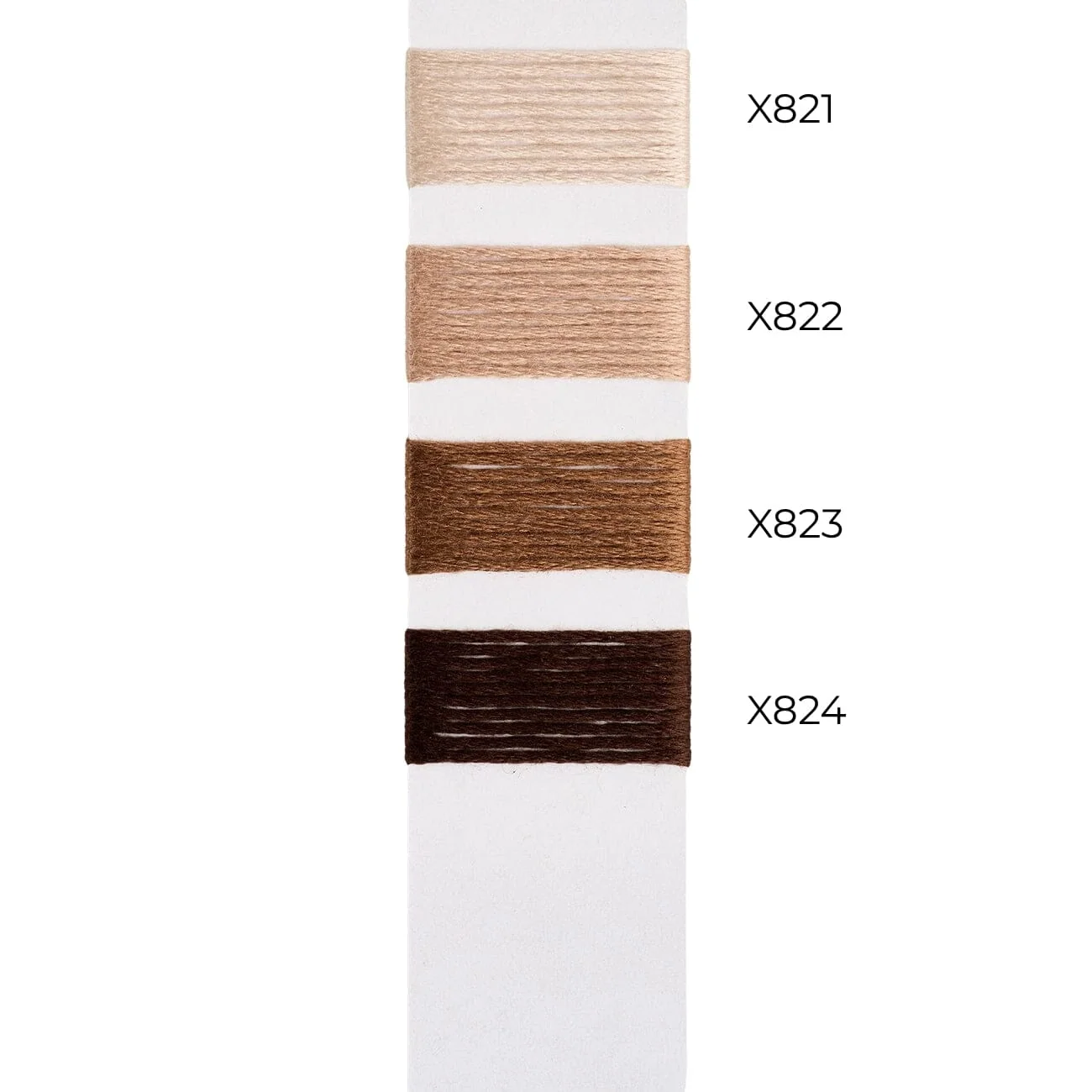 Bradley Silk - Coffee Bean Color Family