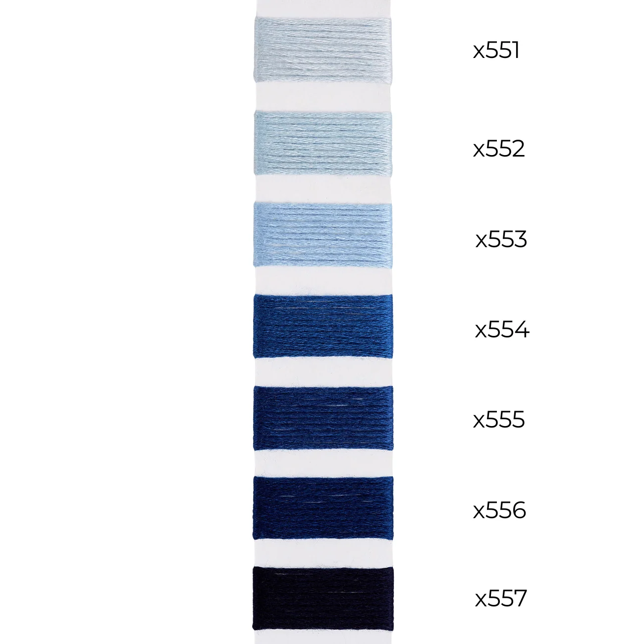 Bradley Silk - Denim Blue Color Family
