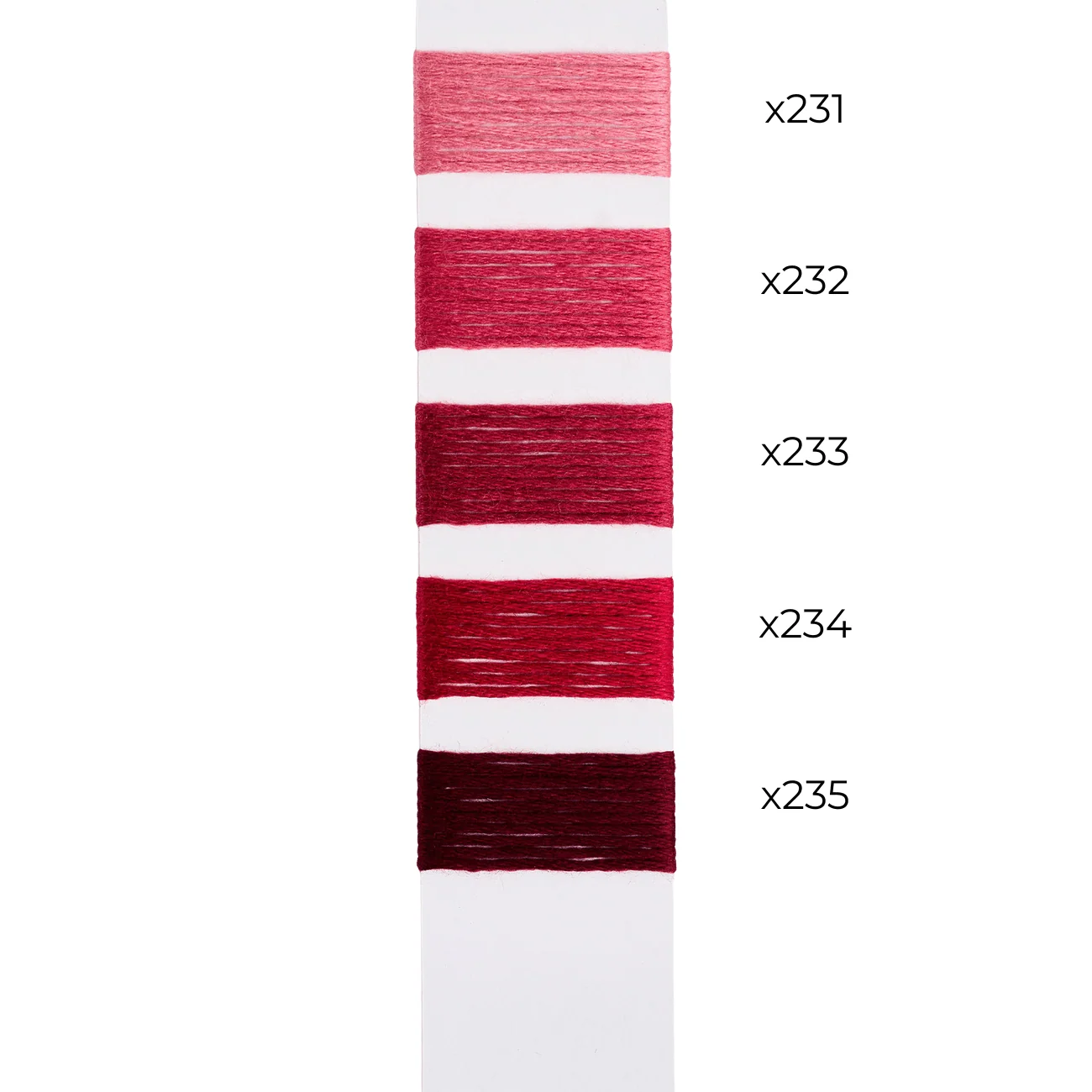 Bradley Silk - Cranberry Color Family