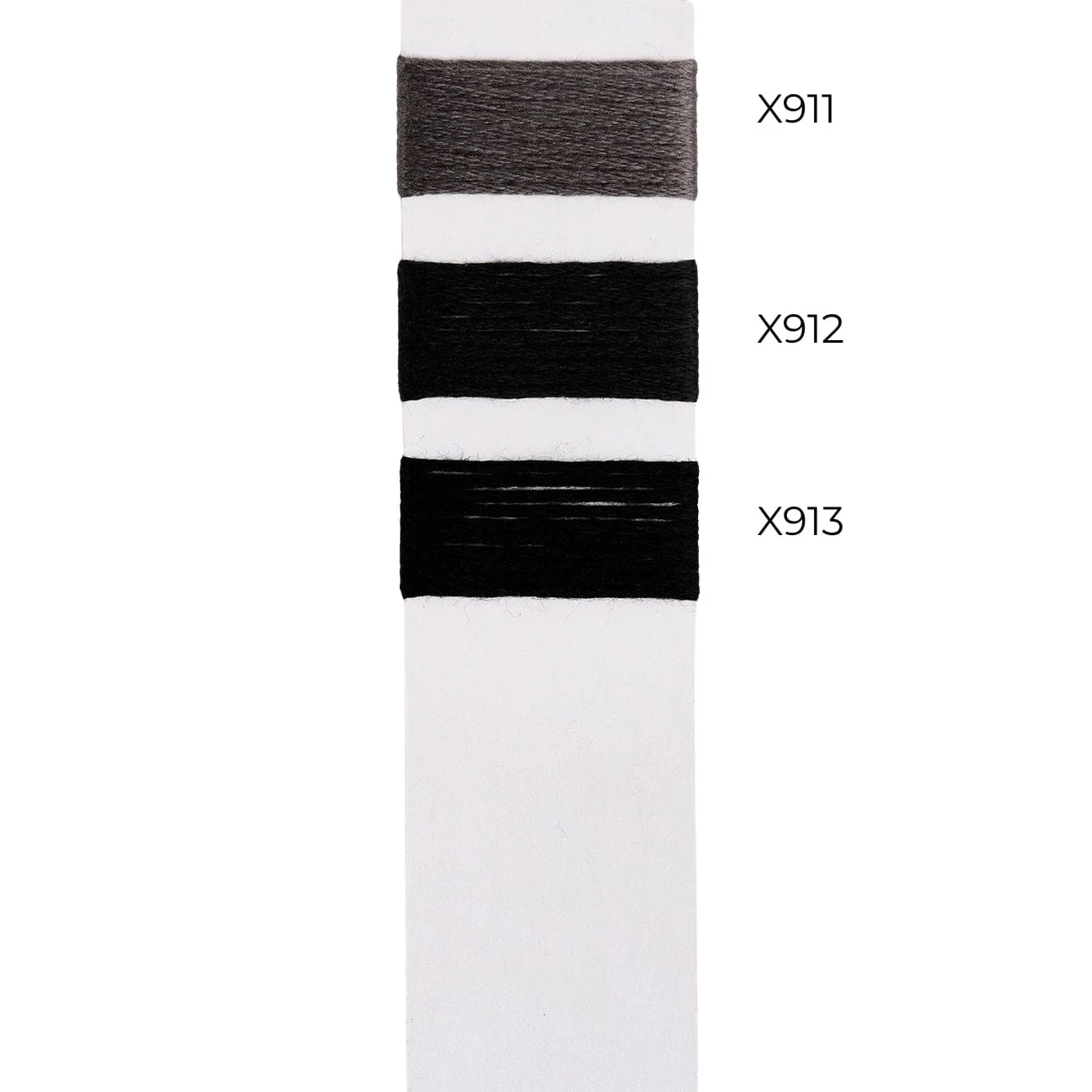 Bradley Silk - Charcoal & Black Color Family