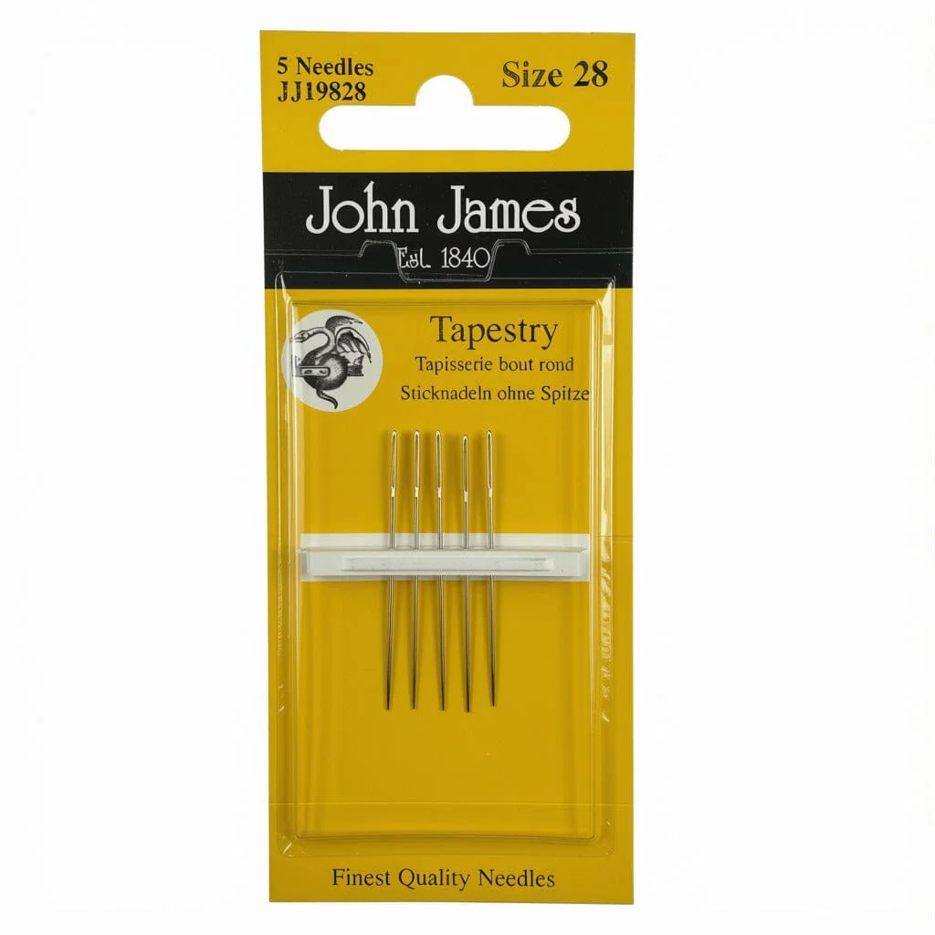 #28 John James Tapestry Needles