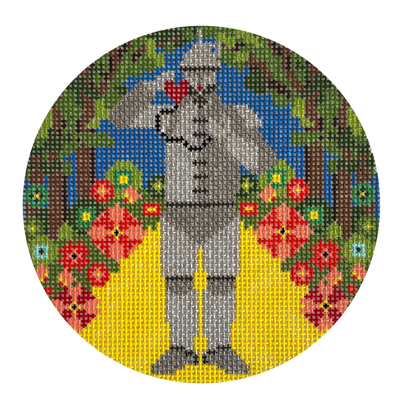 The Tin Man - Oz Round w/Stitch Guide 56 The Tin Man - Oz Round w/Stitch Guide
