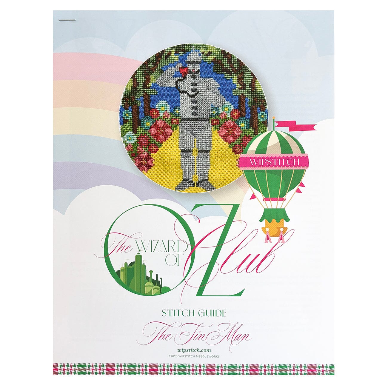 The Tin Man - Oz Round w/Stitch Guide