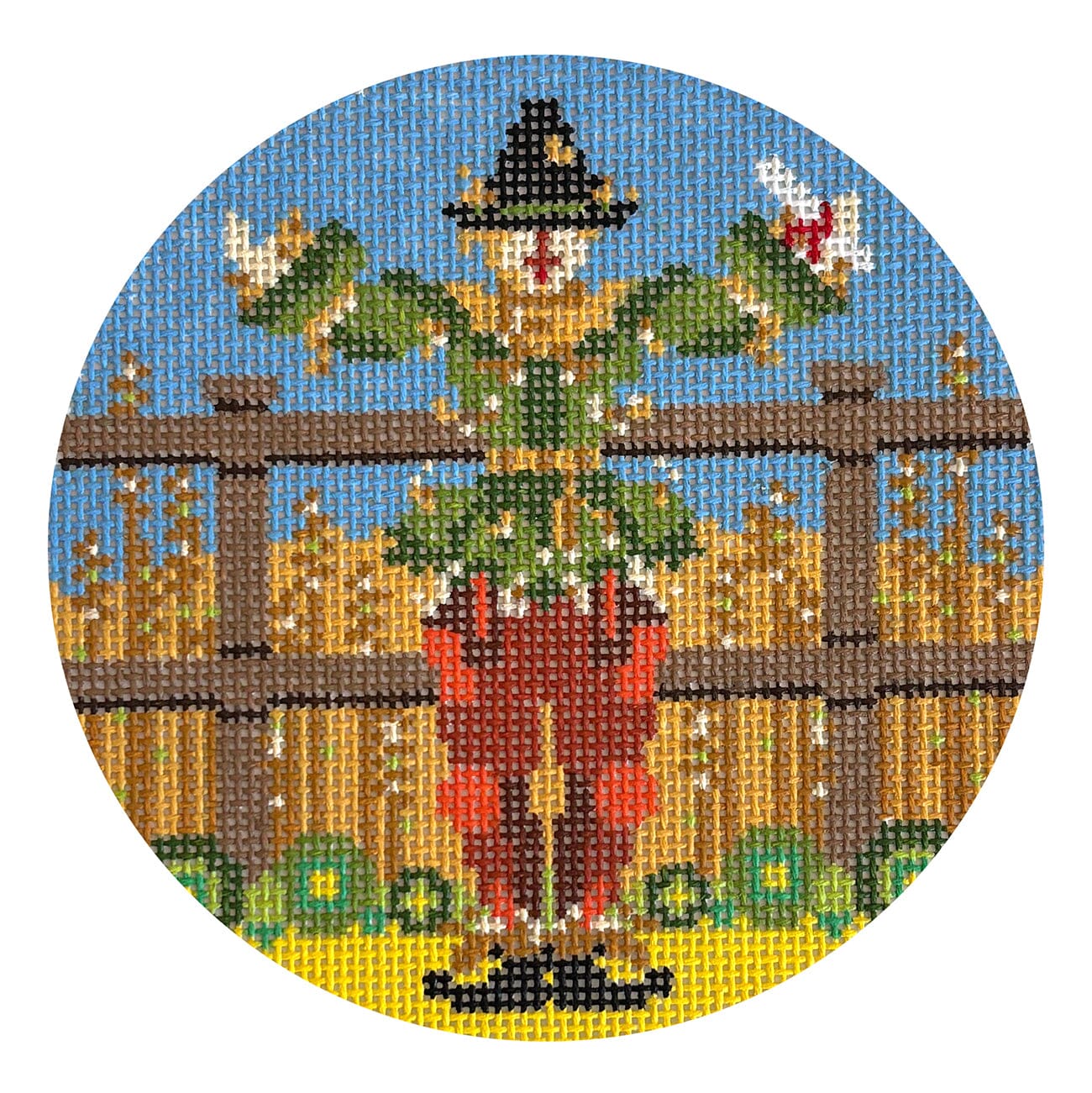 The Scarecrow - Oz Round w/Stitch Guide 5 The Scarecrow - Oz Round w/Stitch Guide