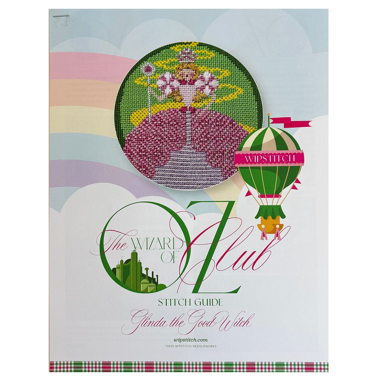 Glinda the Good Witch - Oz Round w/Stitch Guide