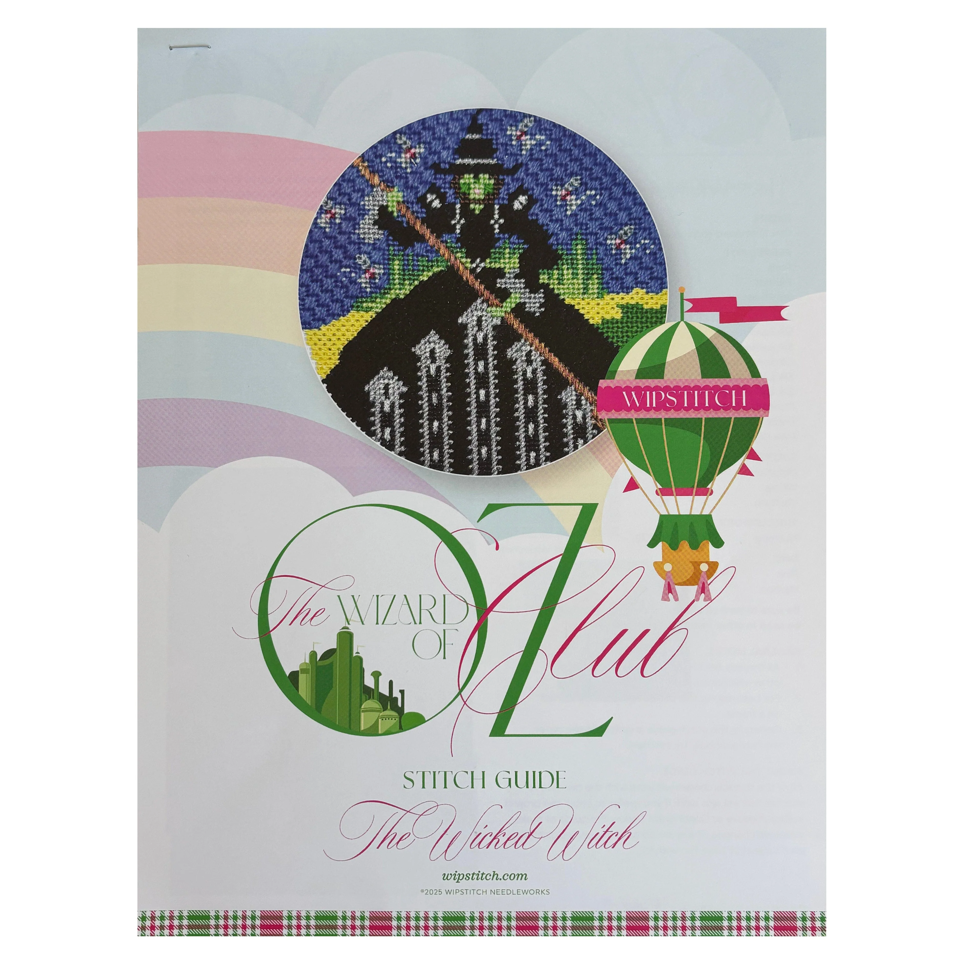 The Wicked Witch - Oz Round w/Stitch Guide