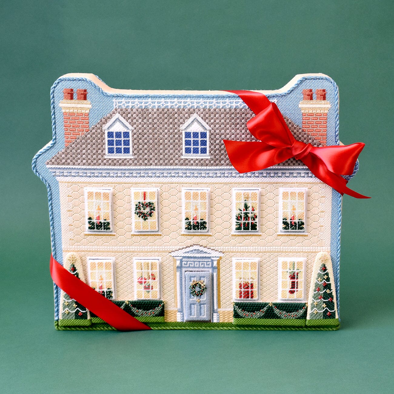 Manor House with Winter Windows Kit