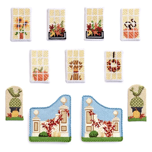 Manor House Fall Windows Kit
