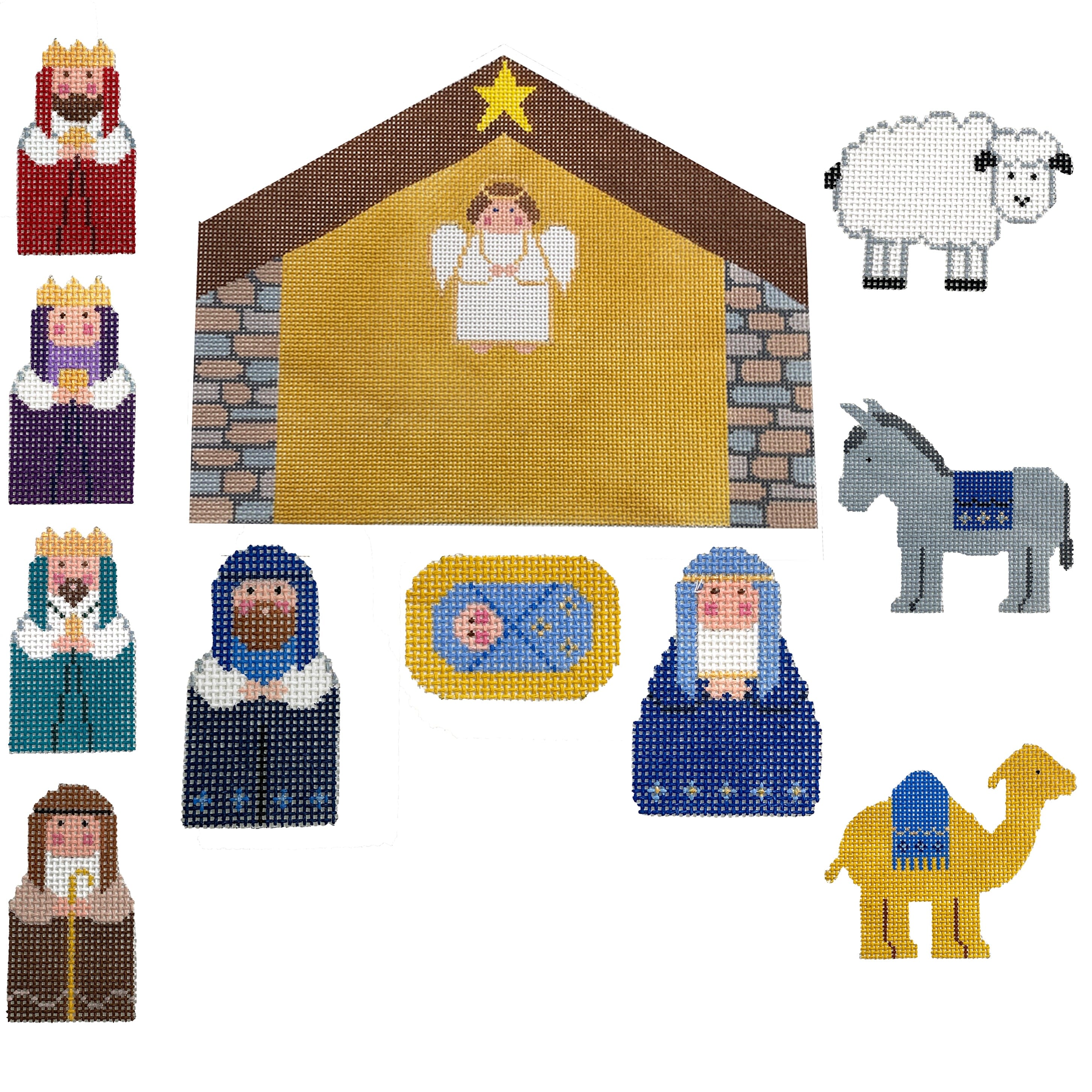Nativity Set - 11 Piece Set
