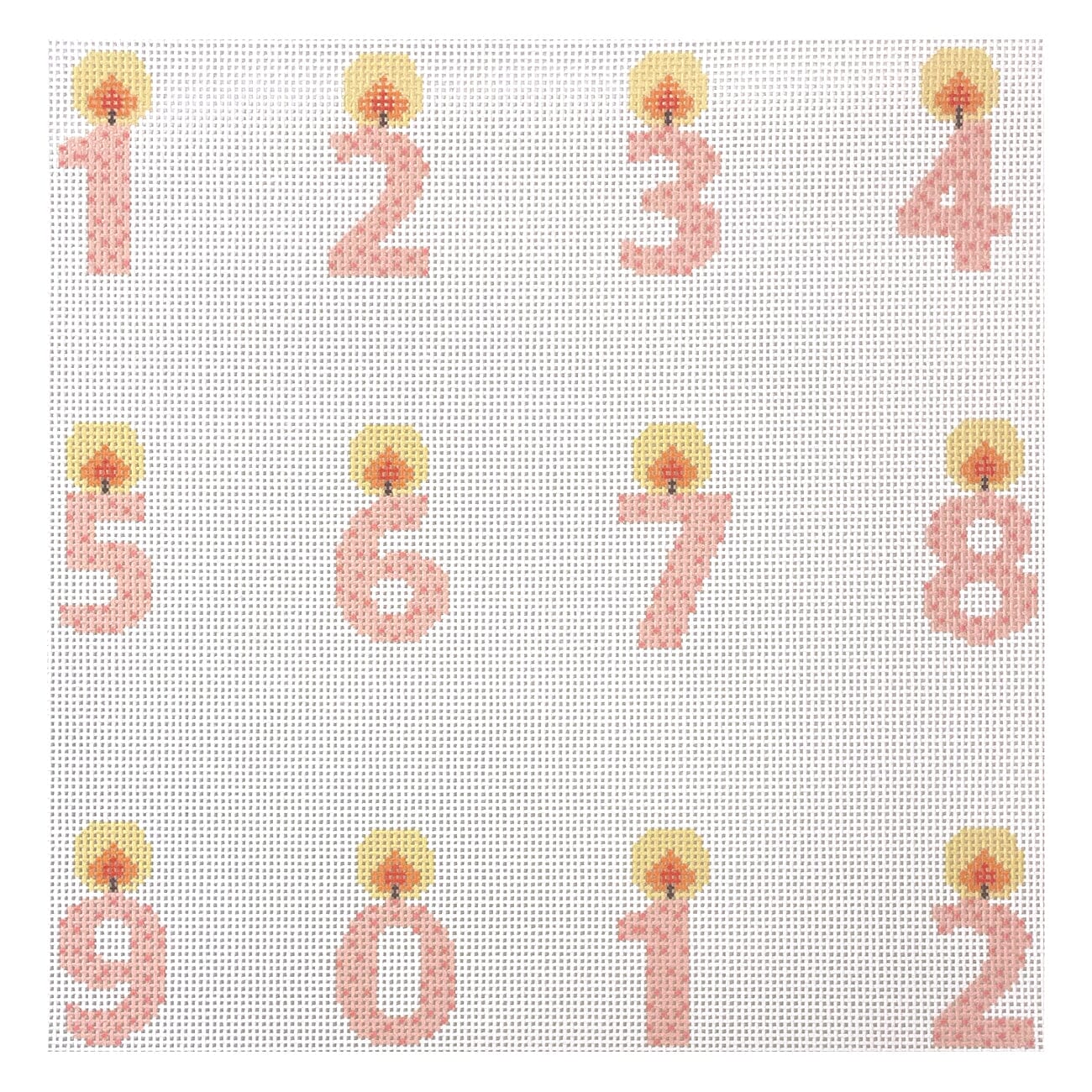 Peach Candles Set