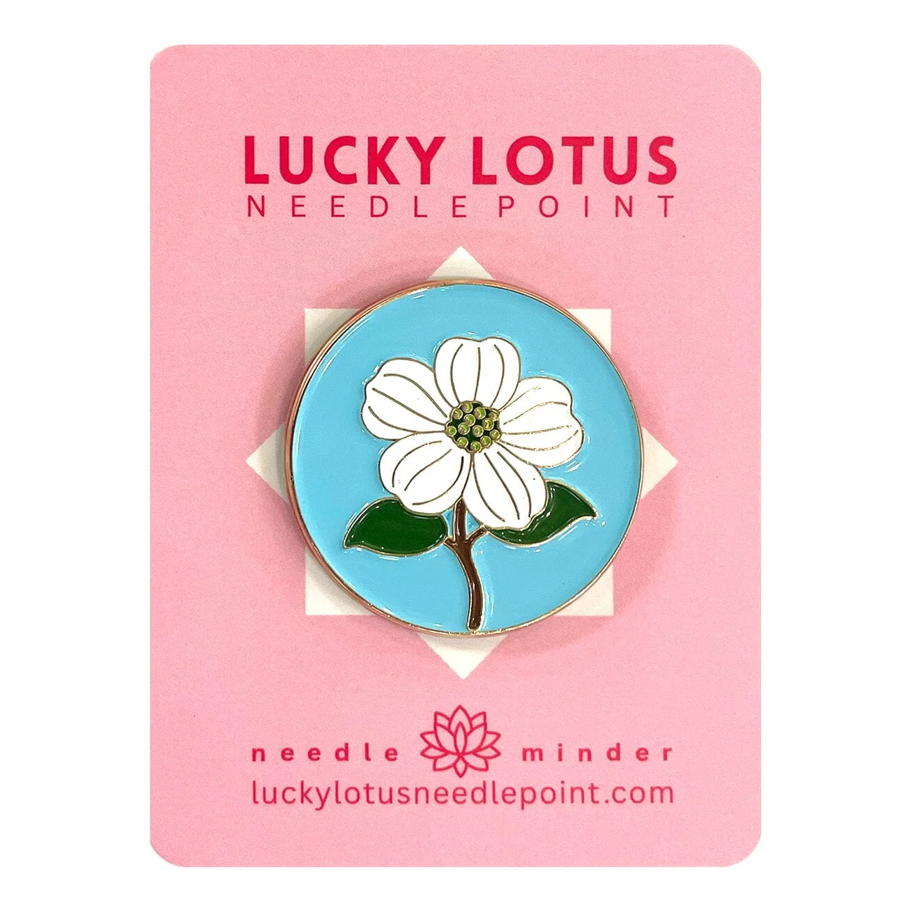 Dogwood - Flowers of America Needle Minder (NC, VA)