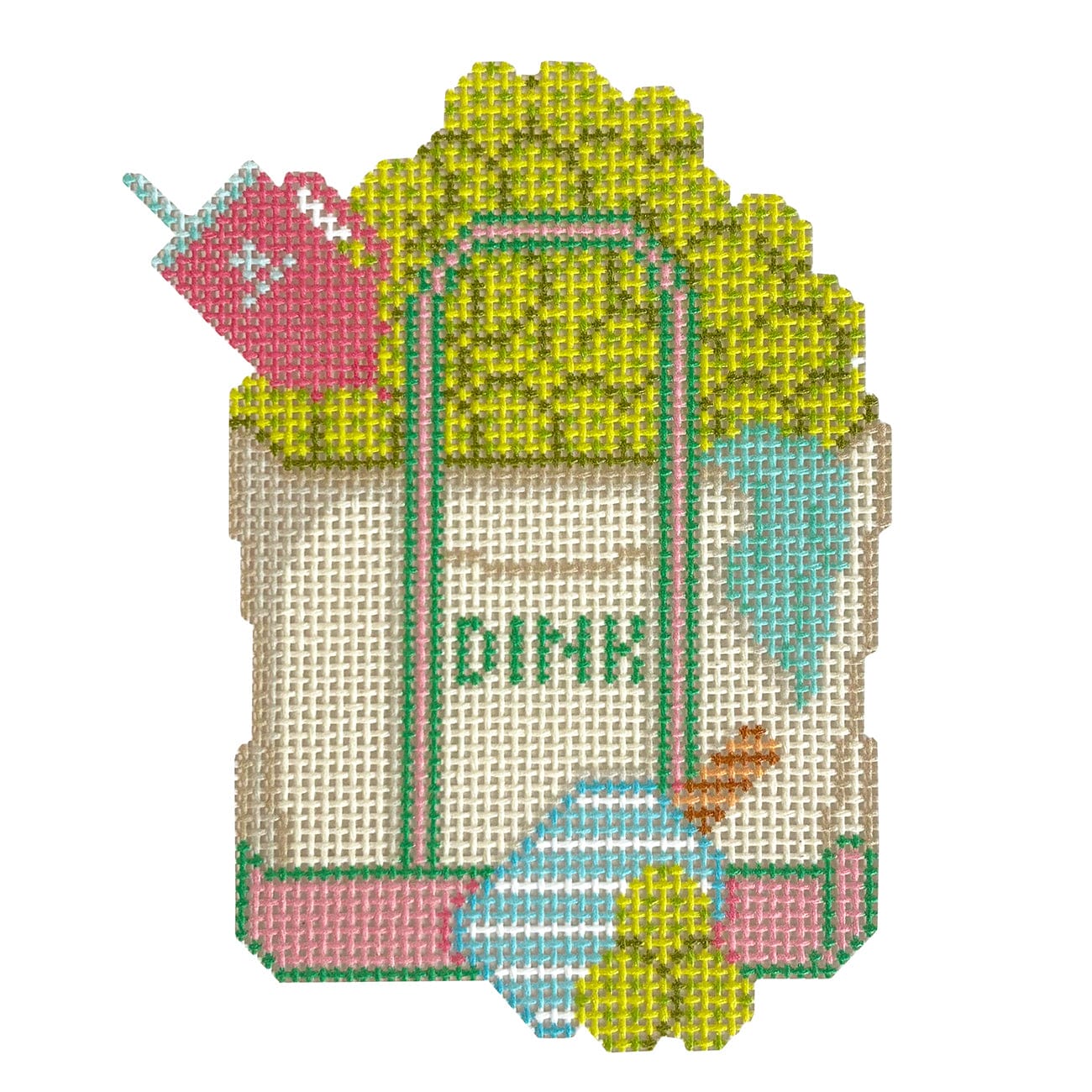 Pickleball Tote Ornament - Day 11