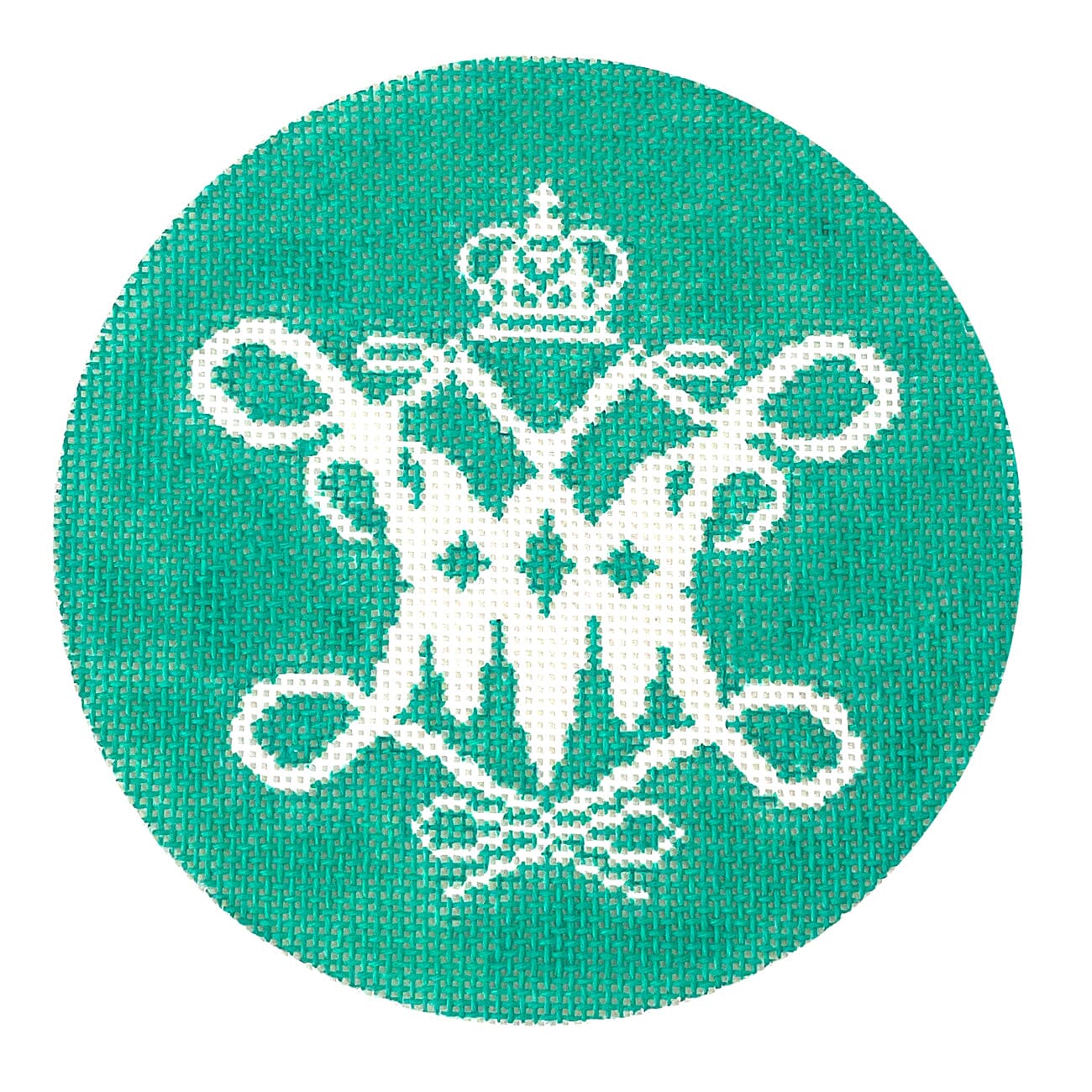 William & Mary Crest Round