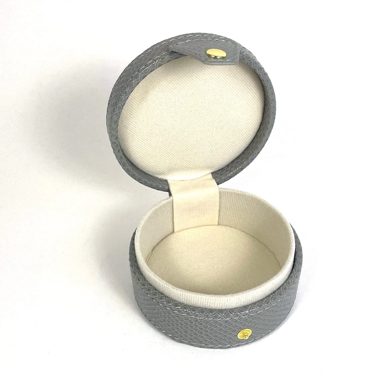 4" Round Gift Box - Gray