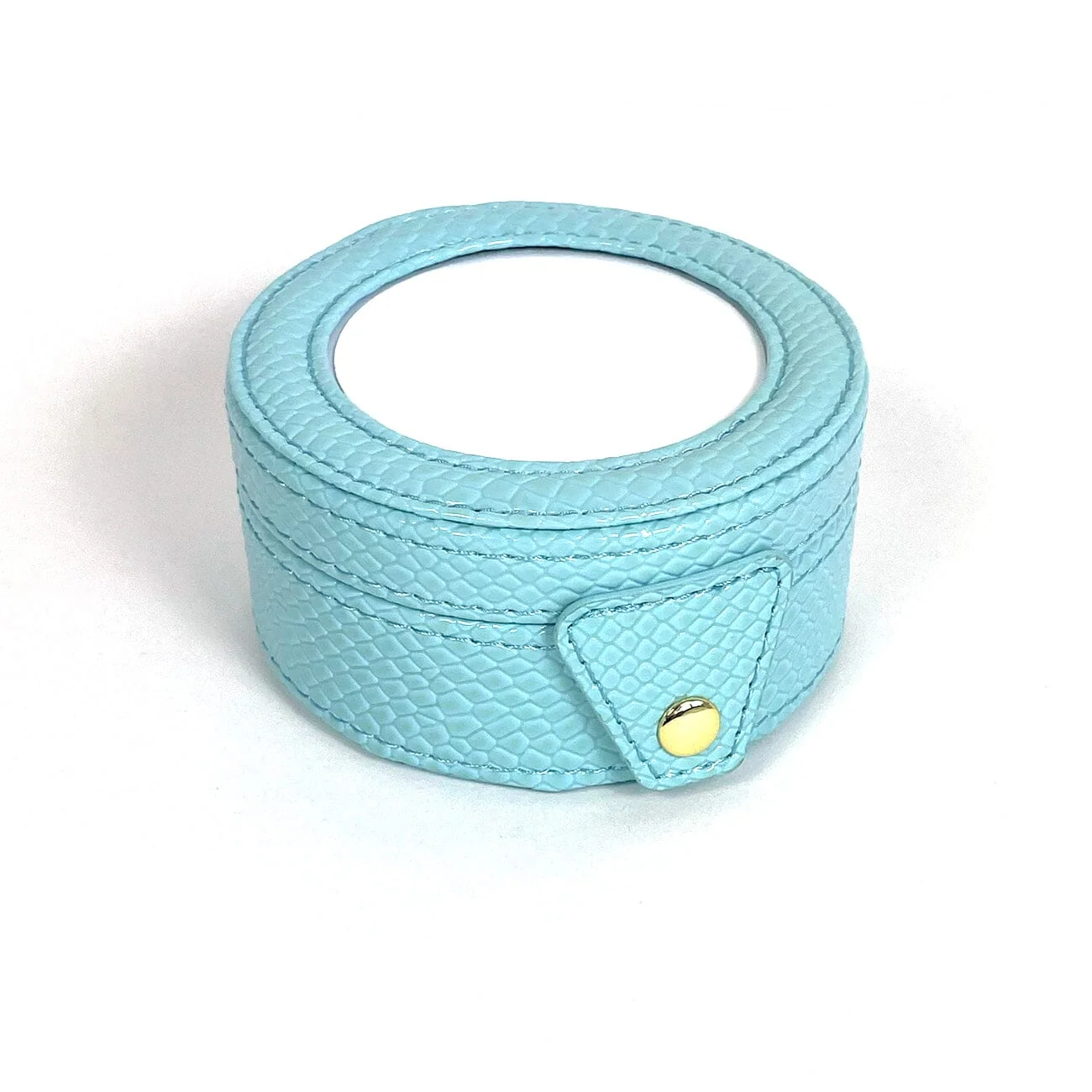 4" Round Gift Box - Light Blue