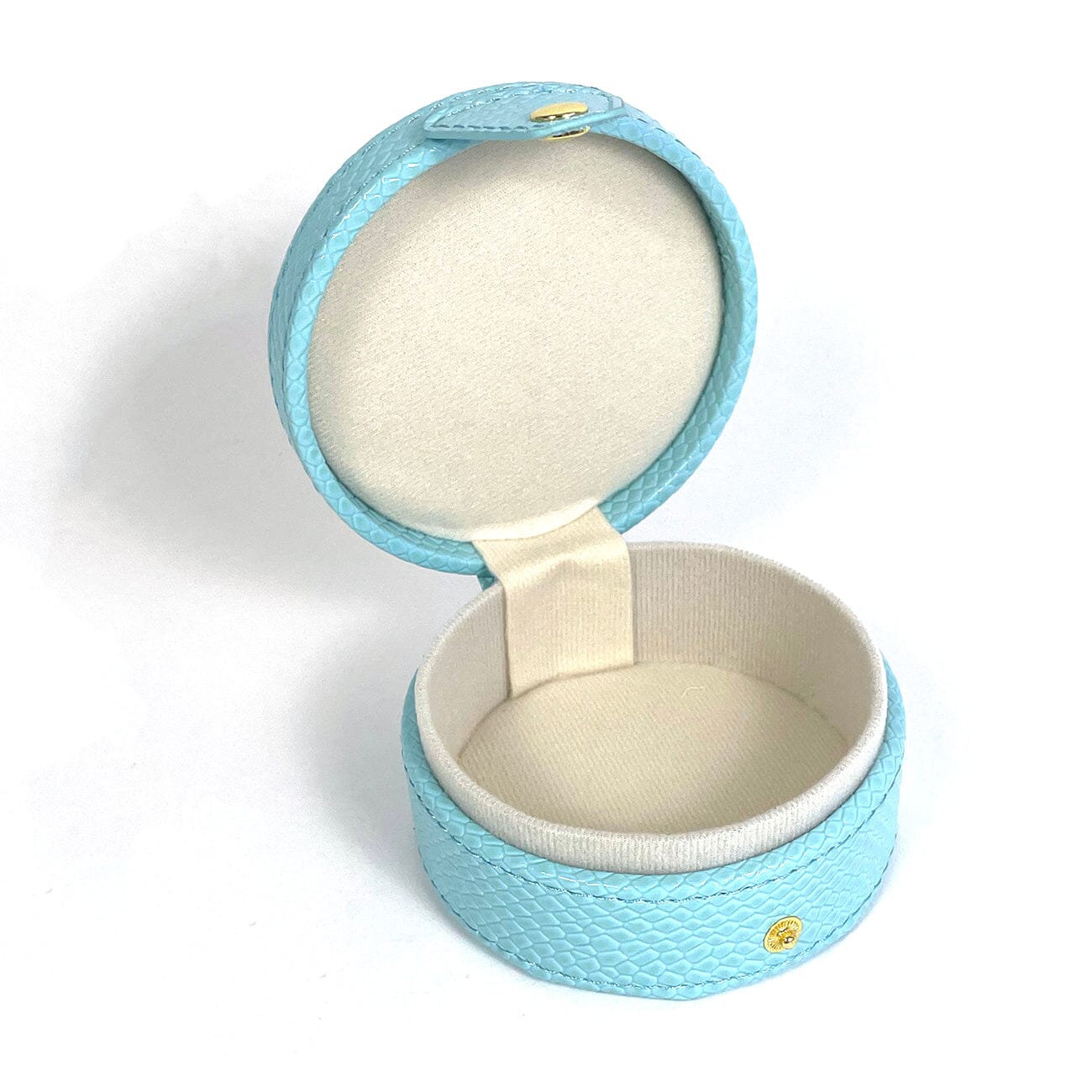 4" Round Gift Box - Light Blue