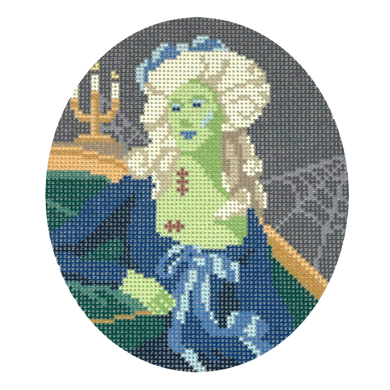 Bride of Frankenstein the XIV - Haunting Portraits with Stitch Guide