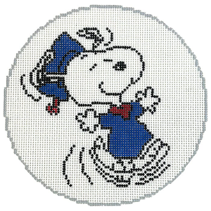 Snoopy Graduation Dance Round