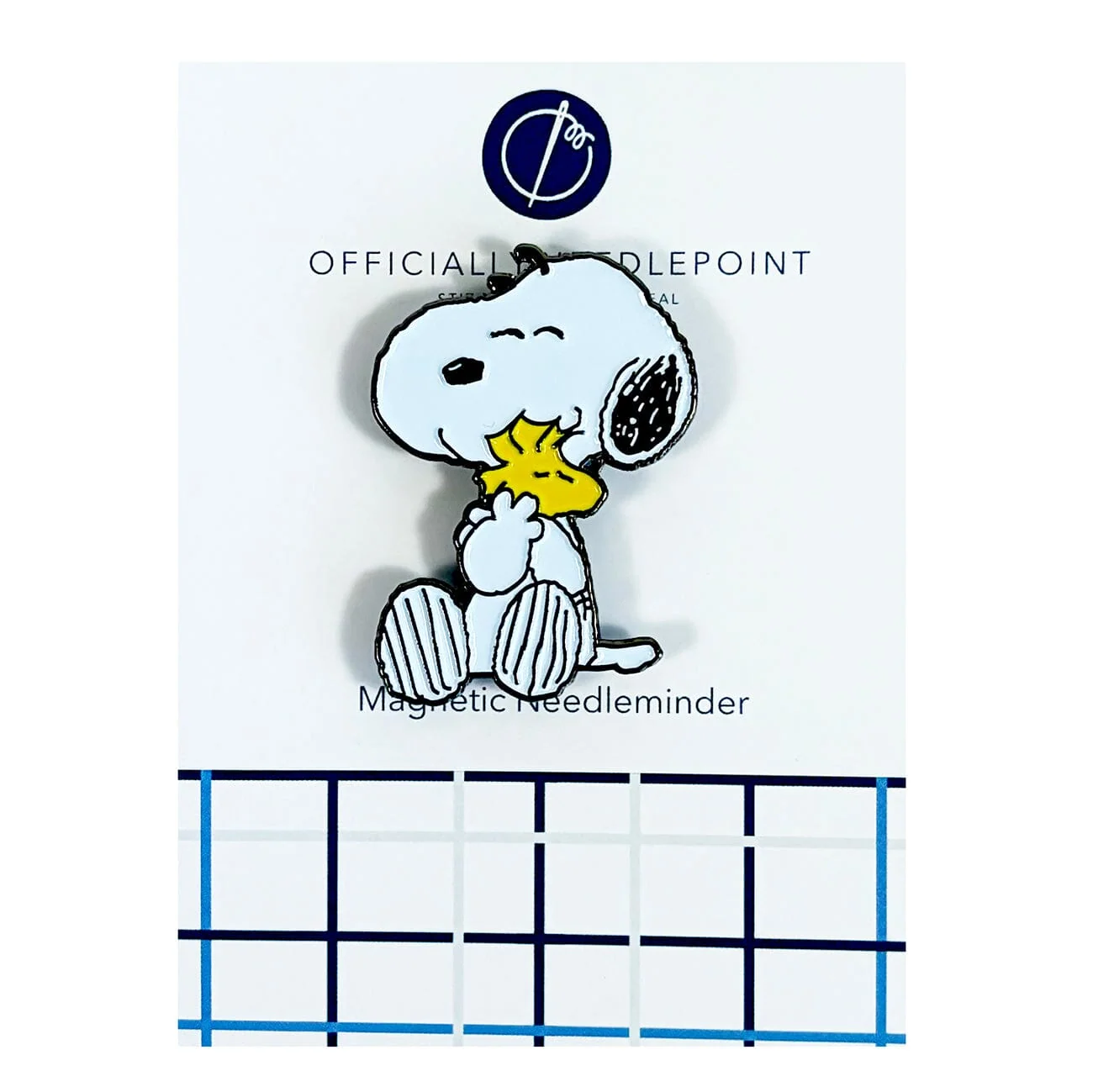 Snoopy Hugging Woodstock Needle Minder