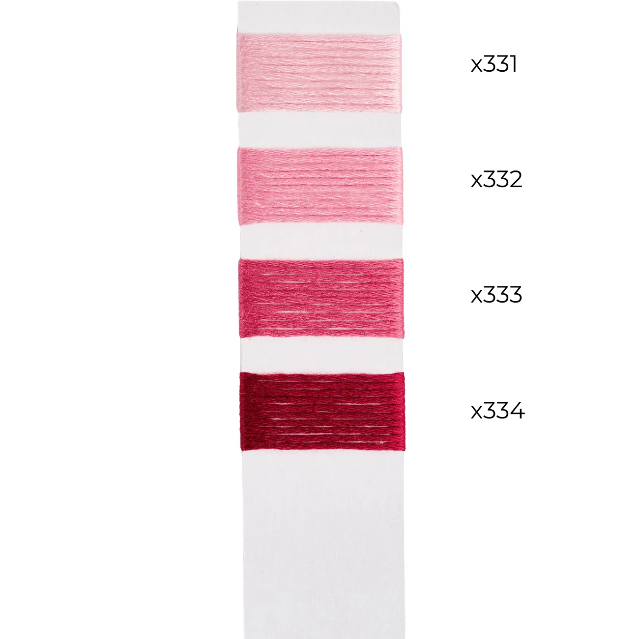 Bradley Silk - Carnation Color Family