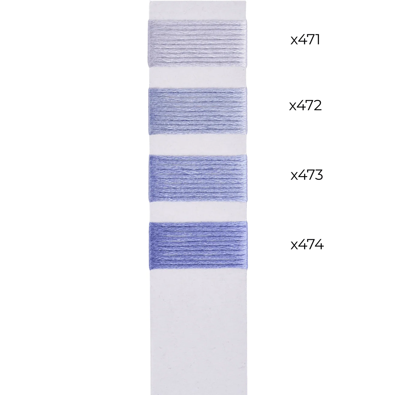 Bradley Silk - Periwinkle Color Family